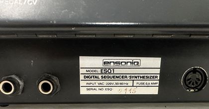 Ensoniq-ESQ-1 early metal-cased & SQX-10